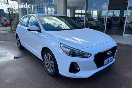 White 2017 Hyundai I30 Hatchback Active