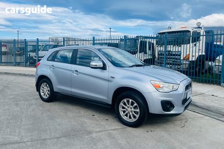 Silver 2013 Mitsubishi ASX Wagon Aspire (2Wd)