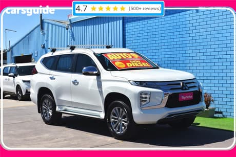 White 2020 Mitsubishi Pajero Sport Wagon Glx (4X4) 5 Seat