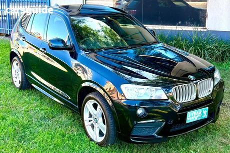 Black 2011 BMW X3 Wagon Xdrive 30D Lifestyle
