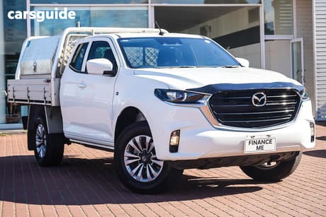 White 2023 Mazda BT-50 Freestyle Cab Chassis Xt (4X2)