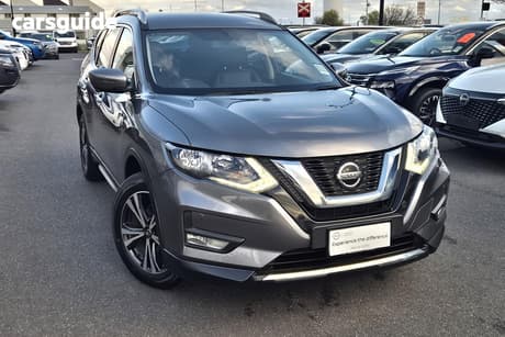 Grey 2022 Nissan X-Trail Wagon St-L (4Wd)