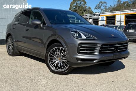 Grey 2022 Porsche Cayenne Wagon