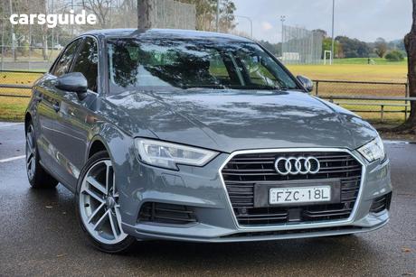 Grey 2017 Audi A3 Sedan 1.4 Tfsi Cod