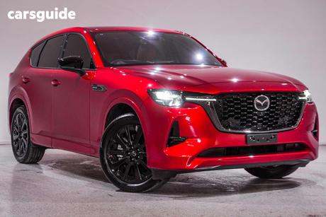 Red 2025 Mazda CX-60 Wagon G40E Azami Hybrid