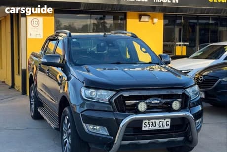 Grey 2018 Ford Ranger Dual Cab Pick-up Wildtrak 3.2 (4X4)
