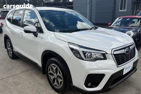 White 2018 Subaru Forester Wagon 2.5I-L (Awd)