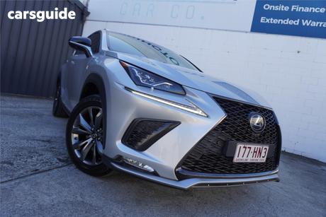 Silver 2019 Lexus NX300H Wagon F Sport Hybrid (Fwd)