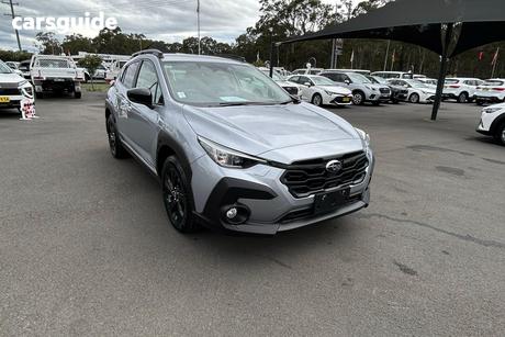 Silver 2024 Subaru Crosstrek Wagon Awd 2.0L