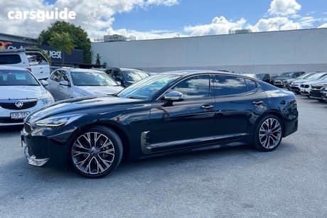 Black 2019 Kia Stinger Sedan Gt-Line (Black Leather)