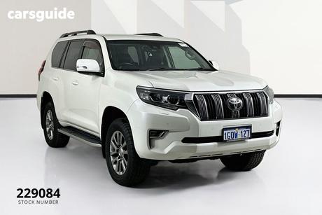White 2018 Toyota Landcruiser Prado Wagon Vx (4X4)