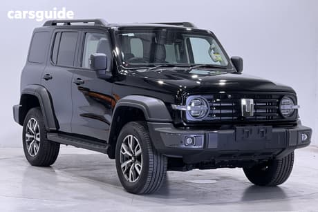 Black 2026 GWM Tank 300 Wagon Ultra Diesel