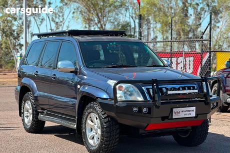 Blue 2003 Toyota Landcruiser Prado Wagon Grande (4X4)