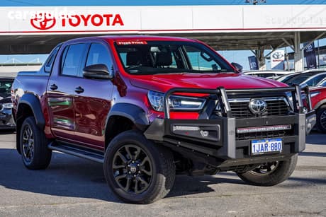 Red 2024 Toyota Hilux Double Cab Pick Up Rogue (4X4)