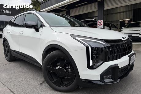 White 2026 Kia Sportage Wagon Gt-Line (Awd)