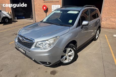 Silver 2014 Subaru Forester Wagon 2.5I-L