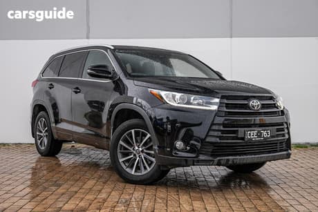 Black 2018 Toyota Kluger Wagon Gxl (4X2)