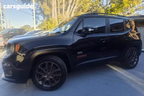 Black 2016 Jeep Renegade Wagon Longitude 75Th Anniversary