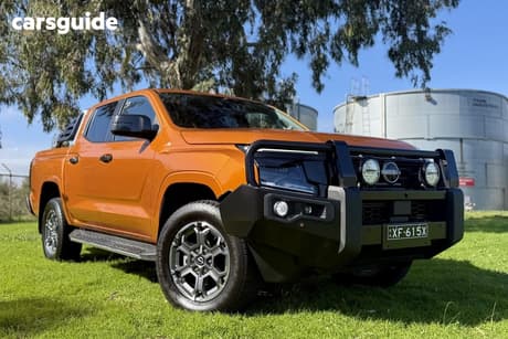 Orange 2025 Nissan Navara Dual Cab Pick-up St-X (4X4) Leather/Sunroof