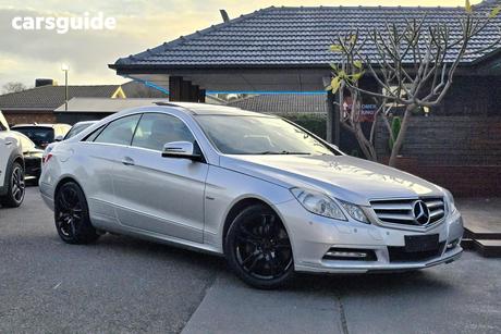 Silver 2012 Mercedes-Benz E250 Coupe Cdi Elegance Be