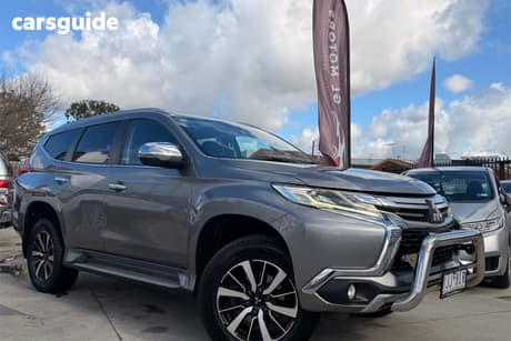 Grey 2016 Mitsubishi Pajero Sport Wagon Gls (4X4) 7 Seat