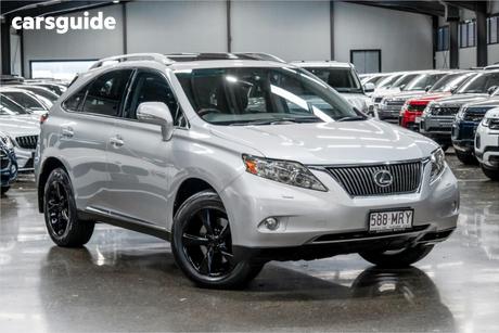 Silver 2009 Lexus RX350 Wagon Prestige