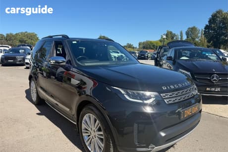 Black 2017 Land Rover Discovery Wagon Td6 Hse