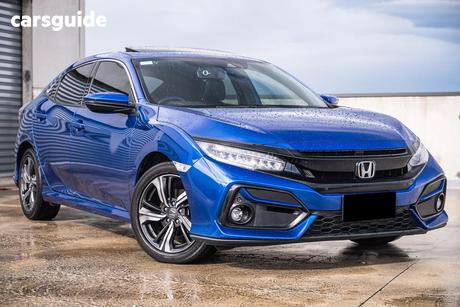 Blue 2020 Honda Civic Hatchback Vti-Lx