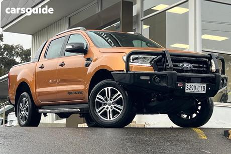Orange 2021 Ford Ranger Double Cab Pick Up Wildtrak 2.0 (4X4)
