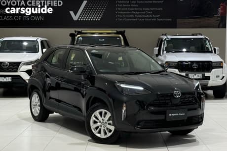 Black 2024 Toyota YARIS CROSS HYBRID Hatch YARIS CROSS HYBRID GX 1.5L AUTO CVT HATCH