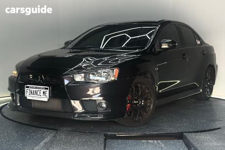 Black 2016 Mitsubishi Lancer Sedan EVOLUTION FINAL EDITION CJ 4DR SEDAN 5SP MAN 2.0T