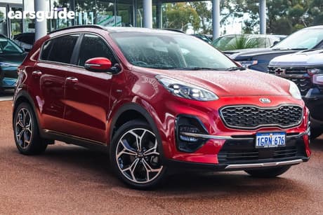 Red 2019 Kia Sportage Wagon Gt-Line (Awd)
