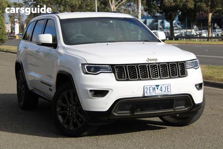 White 2016 Jeep Grand Cherokee Wagon 75Th Anniversary (4X4)