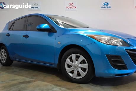 Blue 2010 Mazda 3 Hatchback Neo