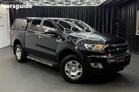 Black 2016 Ford Ranger Dual Cab Utility Xlt 3.2 (4X4)