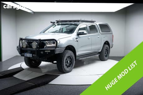 Silver 2021 Ford Ranger Double Cab Pick Up Xlt 3.2 (4X4)