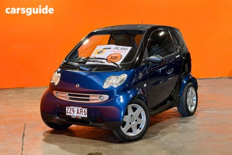 Blue 2005 Smart Fortwo Coupe Coupe