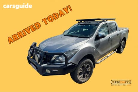 Silver 2017 Mazda BT-50 Dual Cab Utility Xtr (4X4)