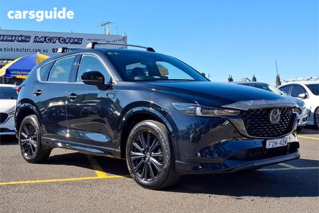Black 2022 Mazda CX-5 Wagon Gt Sp (Awd)