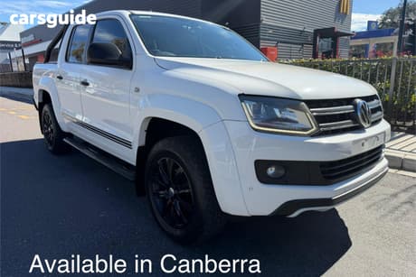 White 2014 Volkswagen Amarok Dual Cab Utility Tdi420 (4X4)