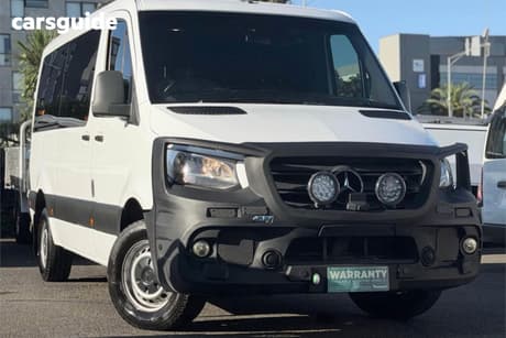 White 2019 Mercedes-Benz Sprinter Van 419Cdi Vs30 Mwb Rwd High Roof