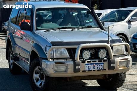 Silver 2001 Toyota Landcruiser SUV PRADO GRANDE (4X4) KZJ95R