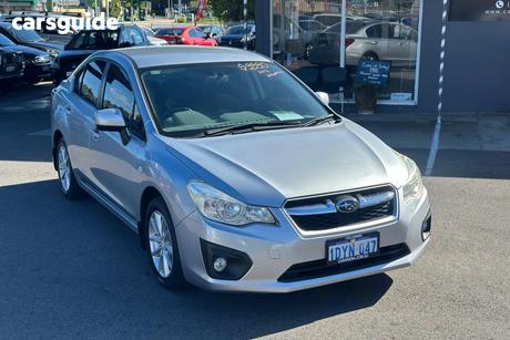 Silver 2012 Subaru Impreza Sedan 2.0I-L (Awd)
