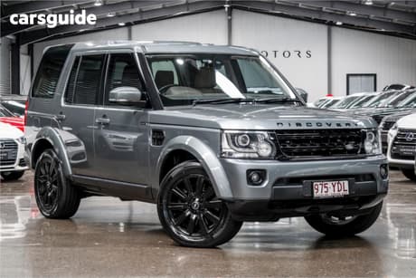 Grey 2015 Land Rover Discovery 4 Wagon 3.0 Tdv6