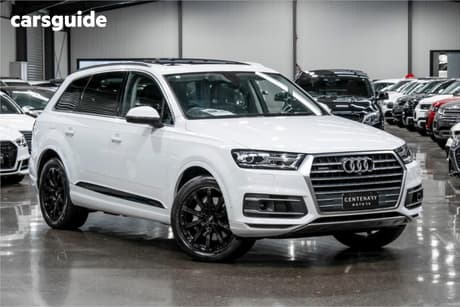 White 2017 Audi Q7 Wagon 3.0 Tdi Quattro (160Kw)