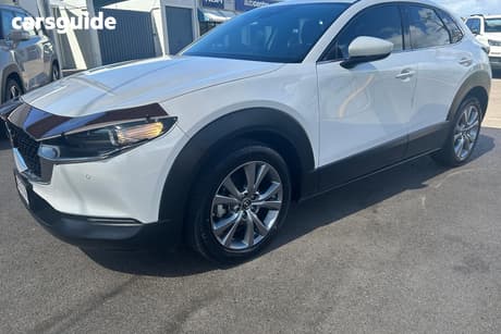 White 2023 Mazda CX-30 Wagon G20 Touring (Fwd)