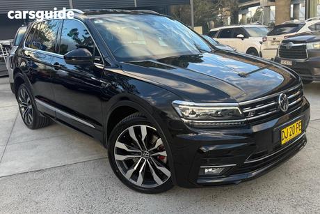 Black 2020 Volkswagen Tiguan Wagon 162 Tsi Highline