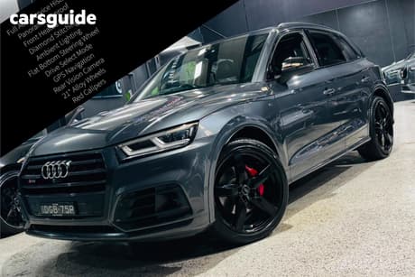 Grey 2018 Audi SQ5 Wagon 3.0 Tfsi Quattro