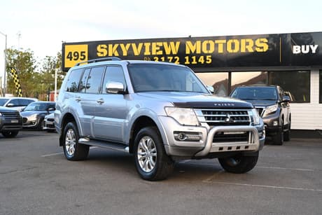 Silver 2016 Mitsubishi Pajero Wagon Gls Lwb (4X4)