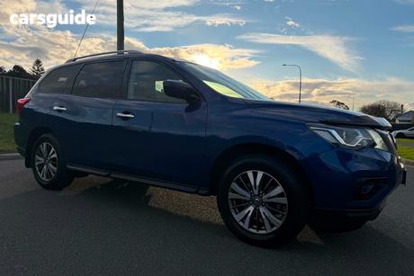Blue 2019 Nissan Pathfinder Wagon St (2Wd)